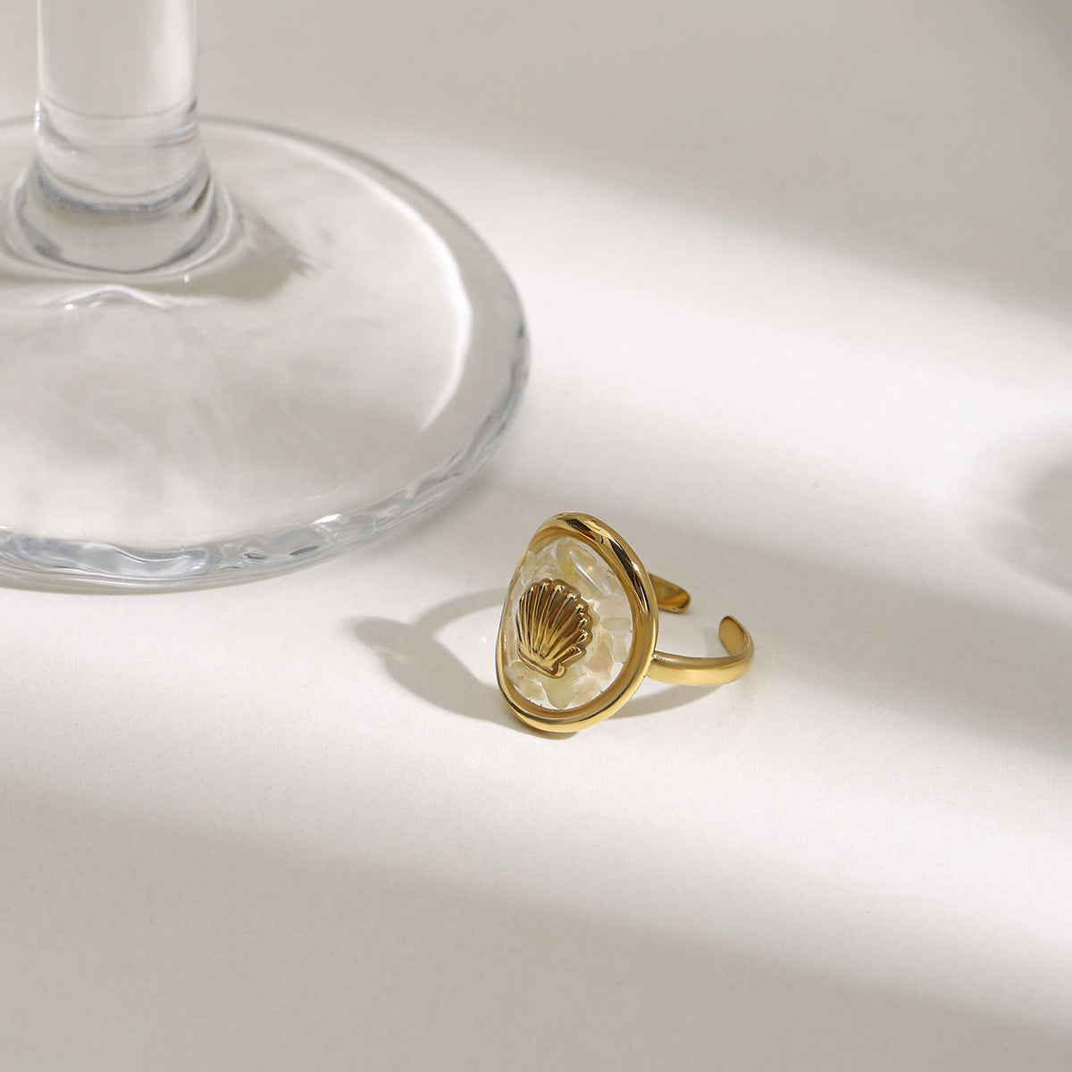 Adjustable Titanium Steel Ring