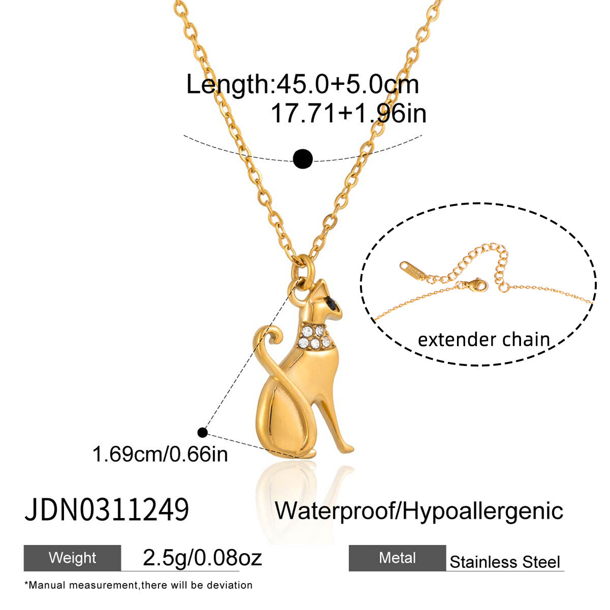 Dazzling Pet - themed Gold - plated Pendants with Crystals