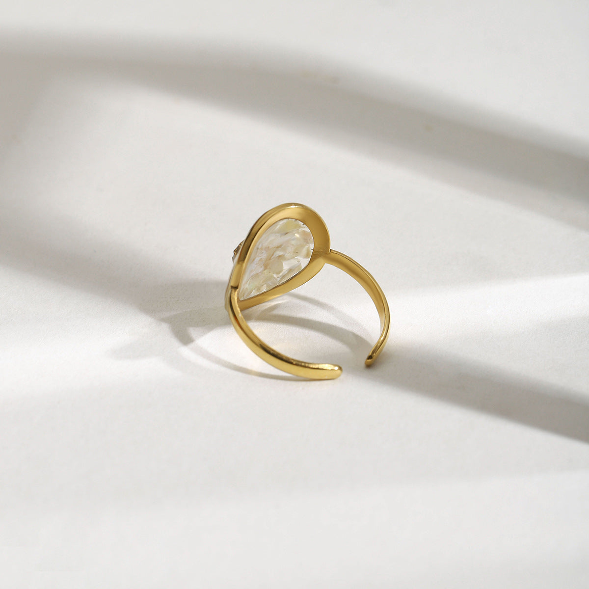 Adjustable Titanium Steel Ring