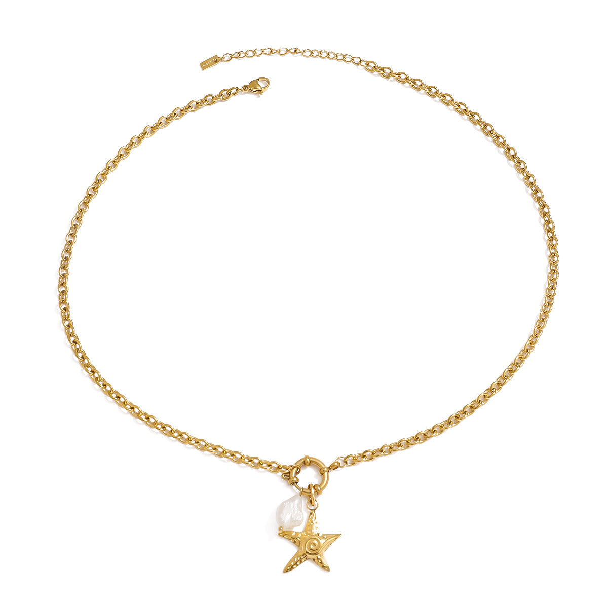 Stainless Steel Starfish Necklace