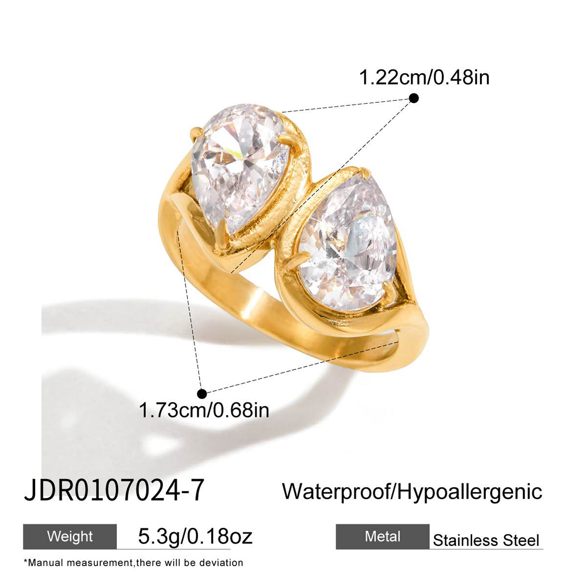 Diamond Stackable Rings – Three-Stone, Eternity & Open Ring Set for Women