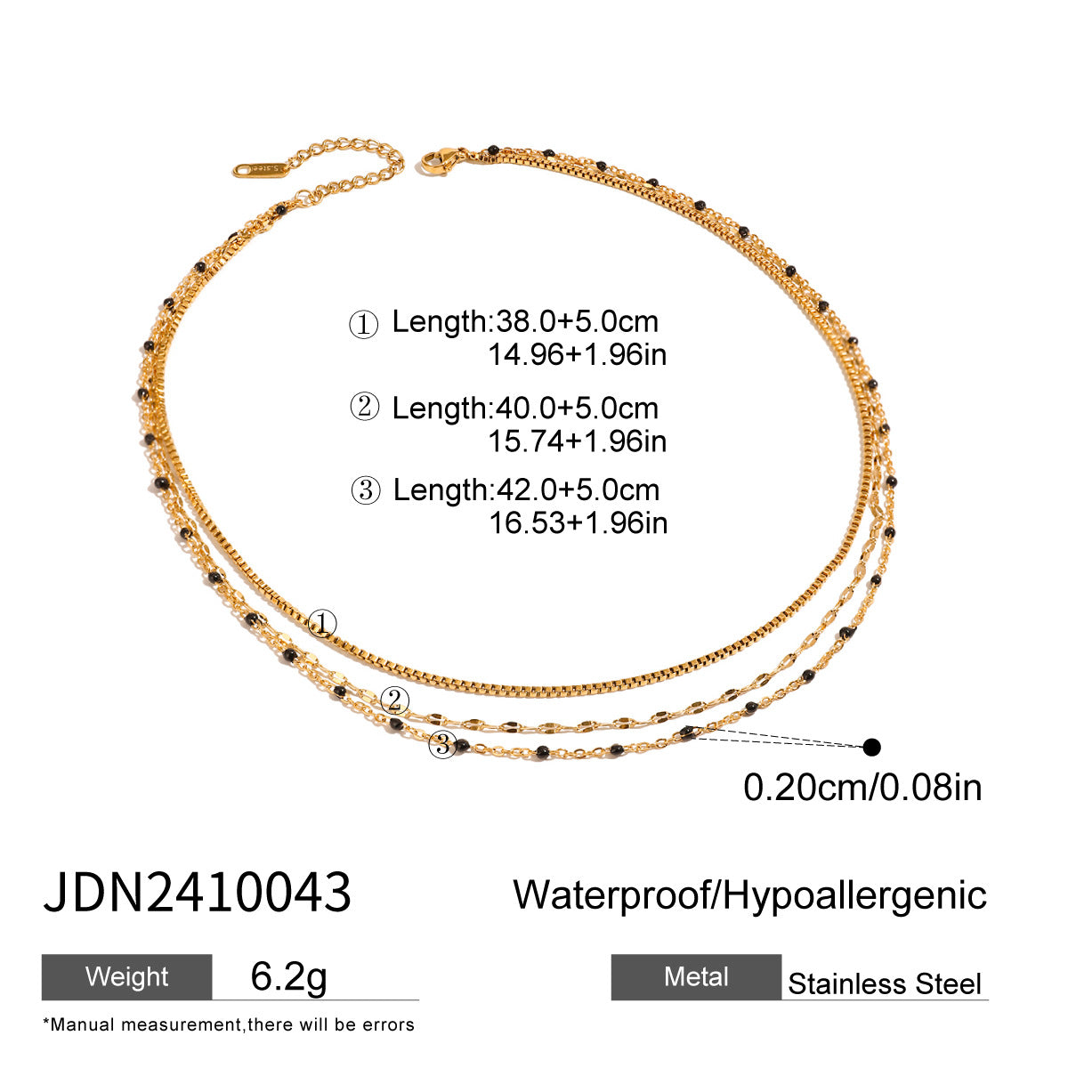 Layered Gold Necklaces Set - Stylish Chain Jewelry for Women