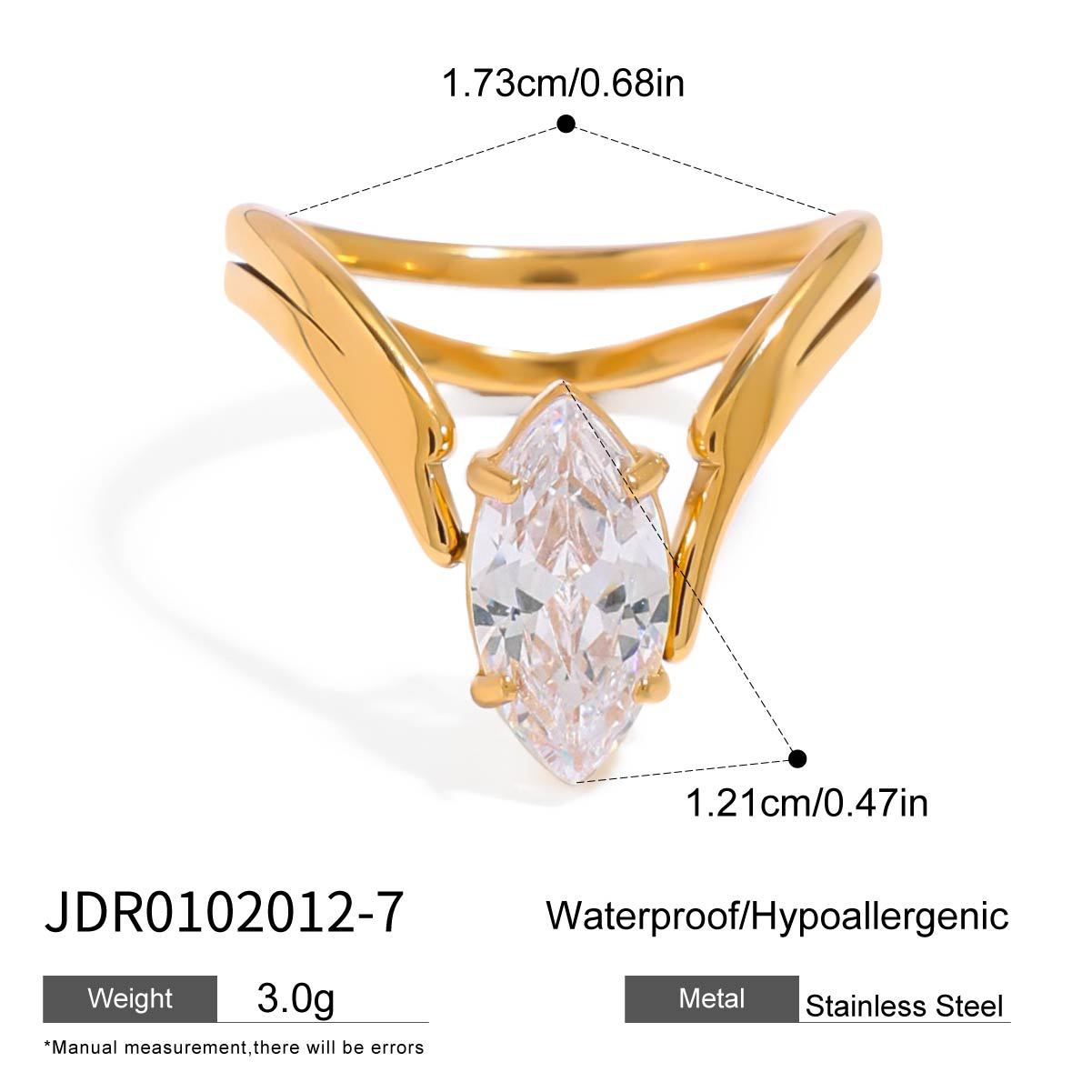 Gold-Tone Stackable Ring Set – Twisted, Snake, Bow Designs with Crystal Accents