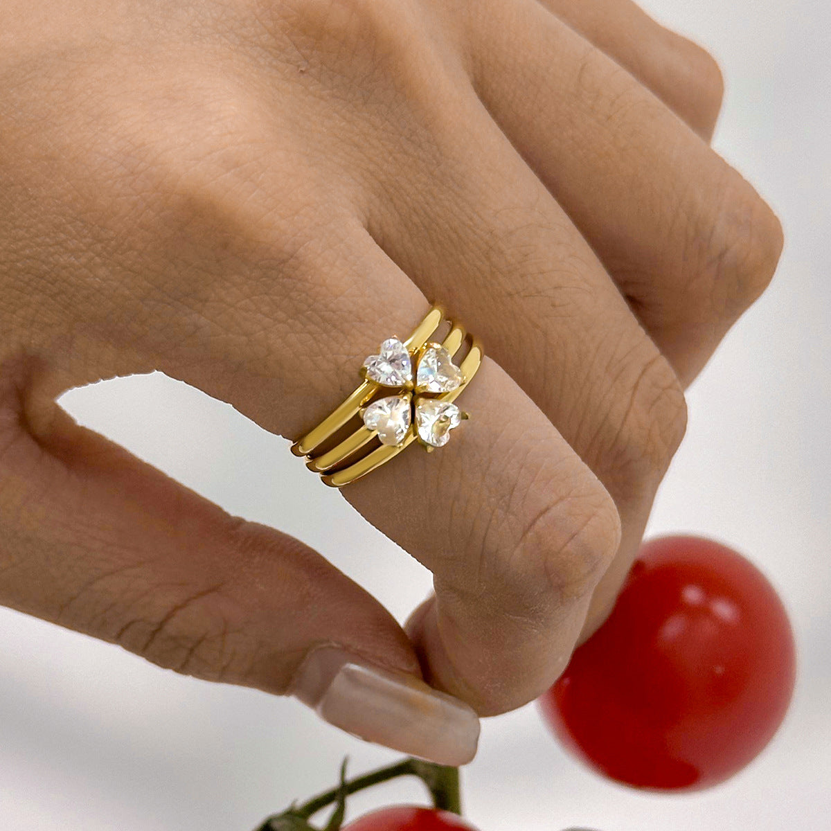 Boho Stackable Rings – Sunburst, Heart & Geometric Designs, Adjustable Open Band Fashion Jewelry for Women