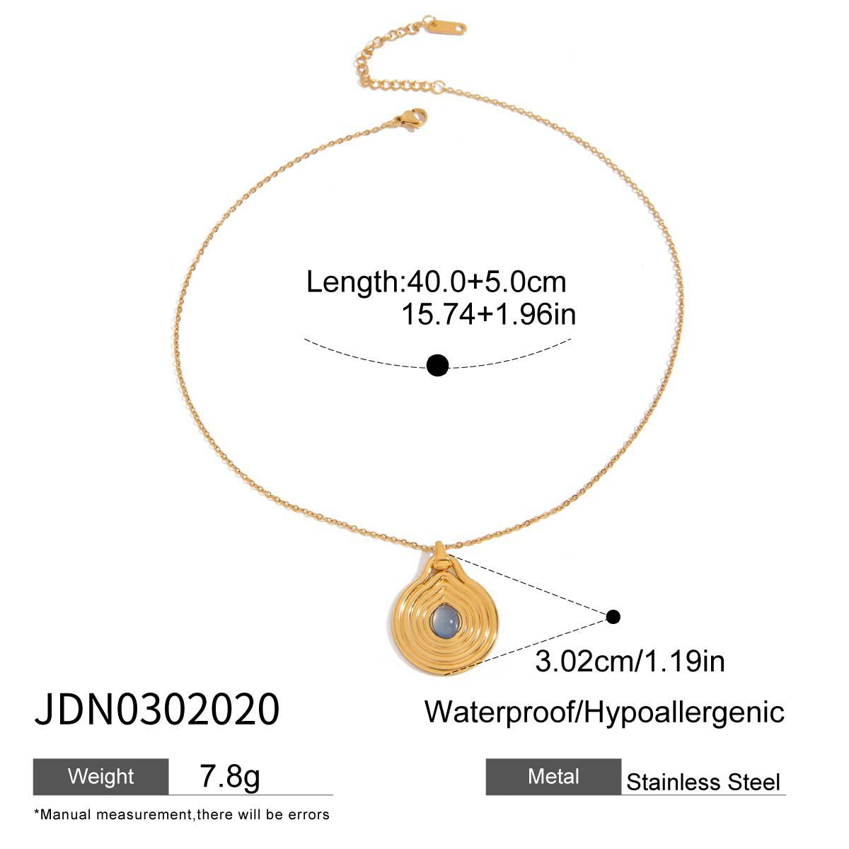 Elegant Gold - toned Necklaces with Colorful Gemstone Pendants