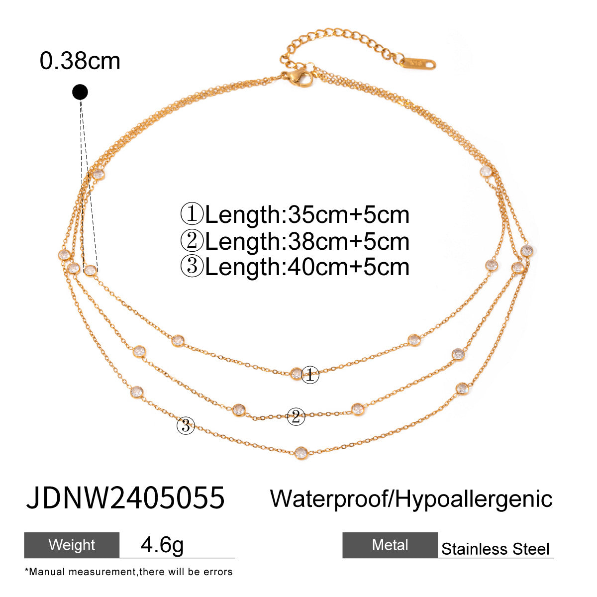 Layered Gold Necklaces Set - Stylish Chain Jewelry for Women