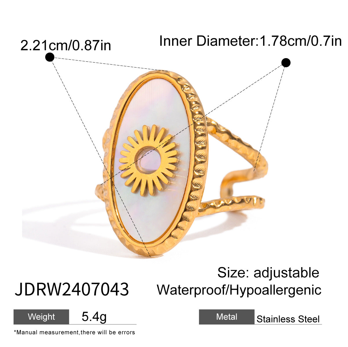 Gold - Plated Hoop Earrings with Dazzling Cubic Zirconia