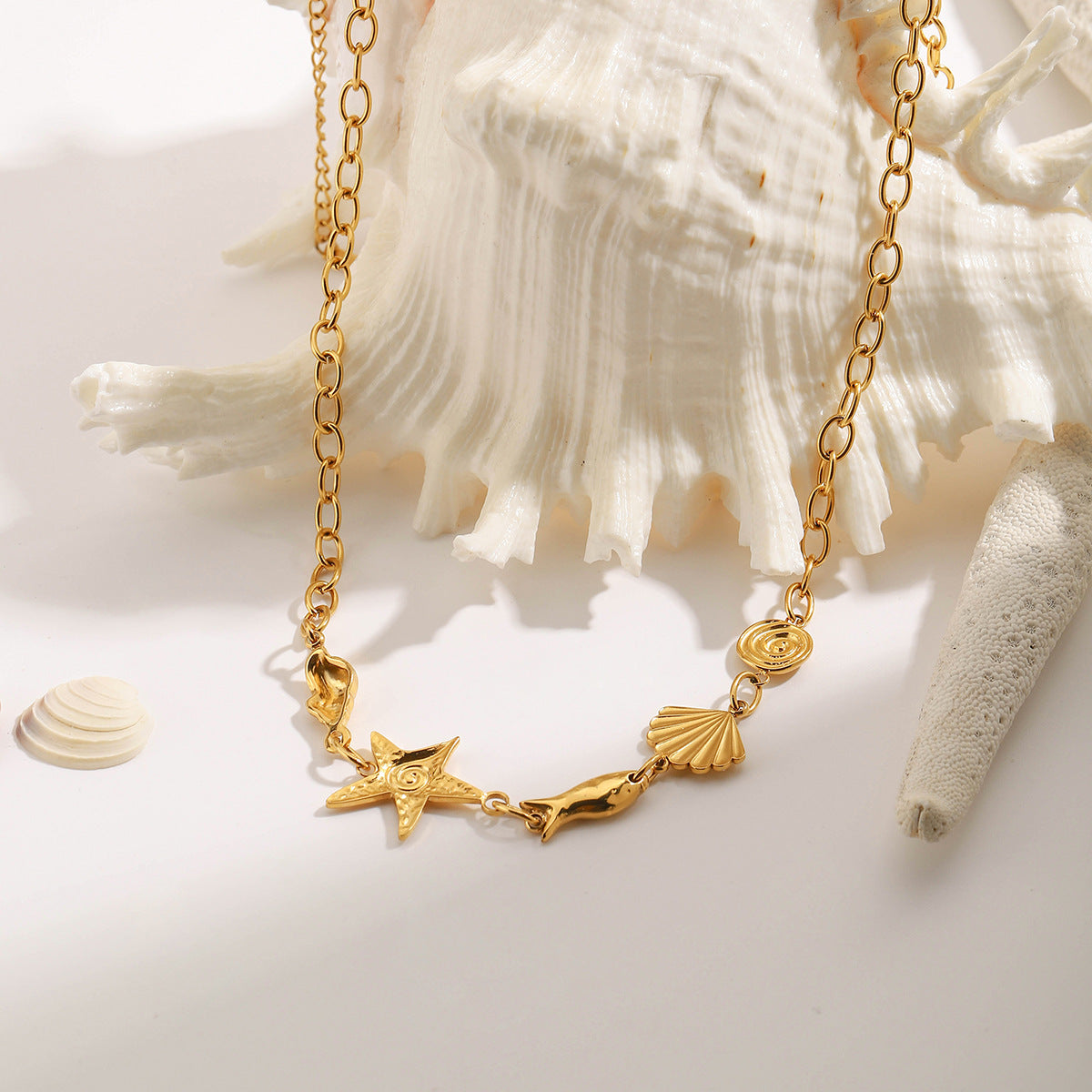 Stainless Steel Nautical Necklace