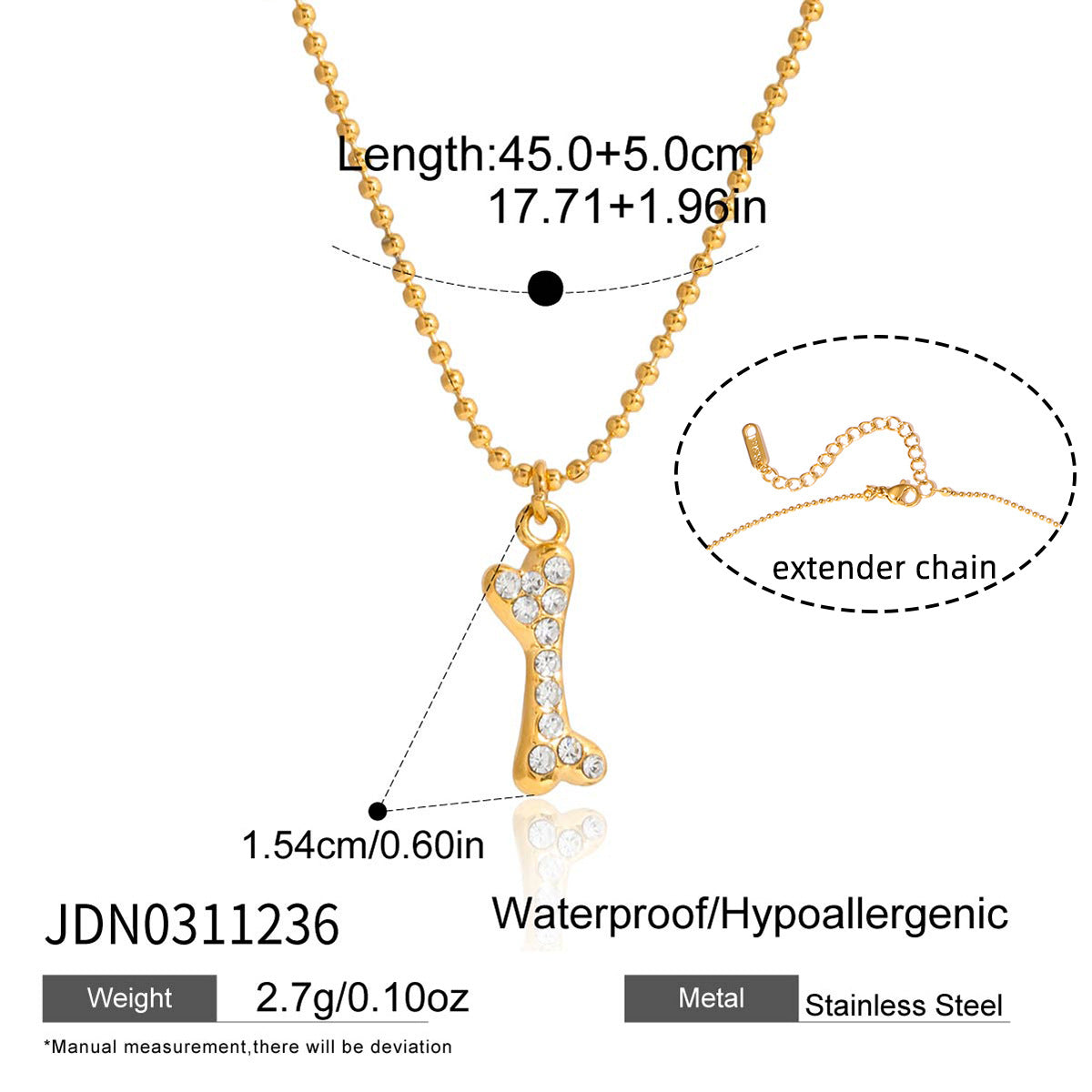 Dazzling Pet - themed Gold - plated Pendants with Crystals
