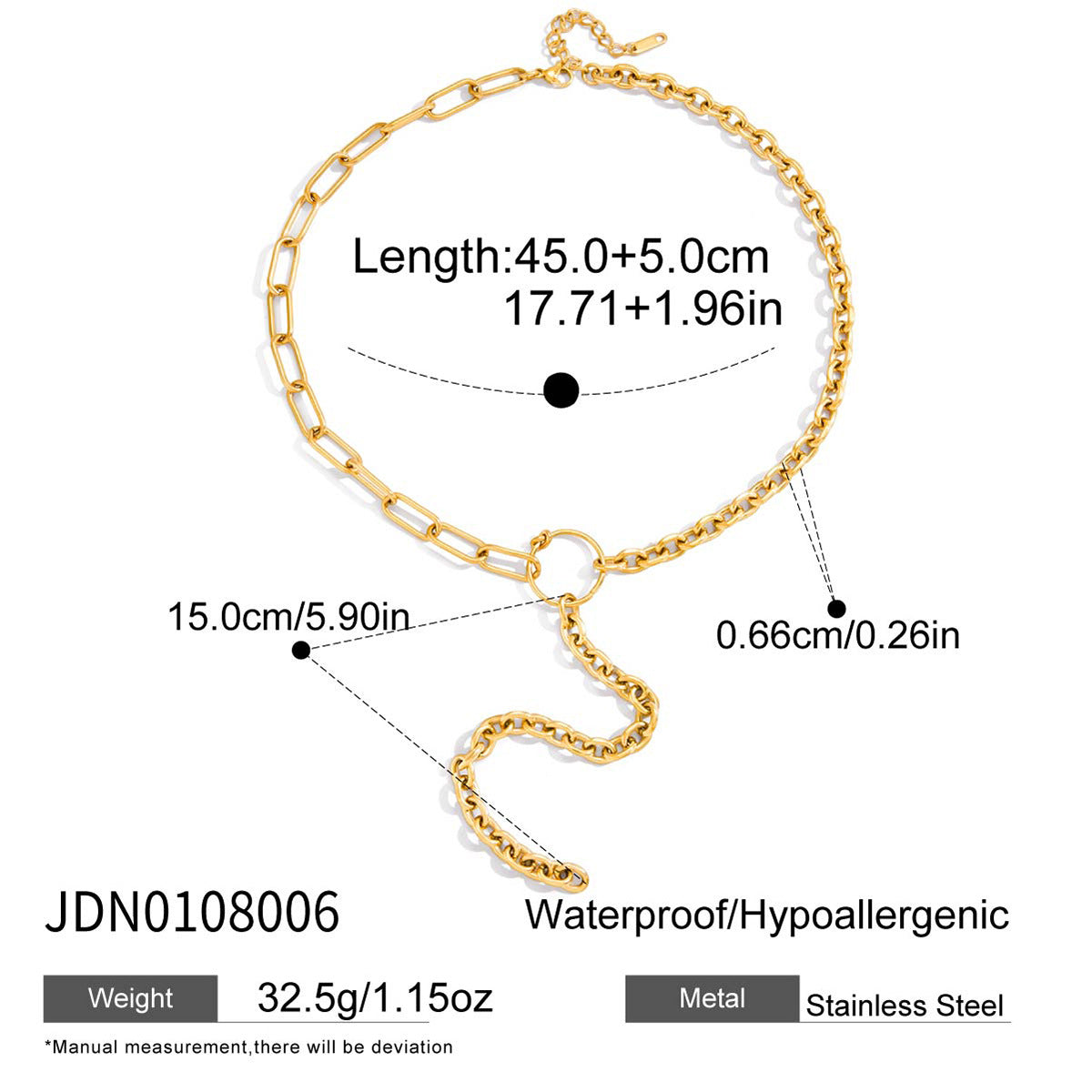 Dainty Gold Y - Necklace for Women | Elegant Layering Jewelry