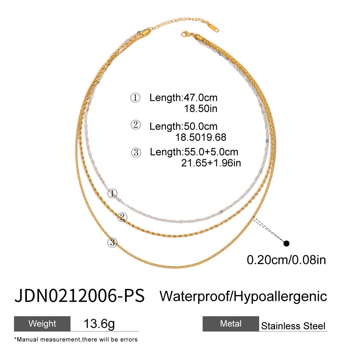 Layered Gold Necklaces Set - Stylish Chain Jewelry for Women