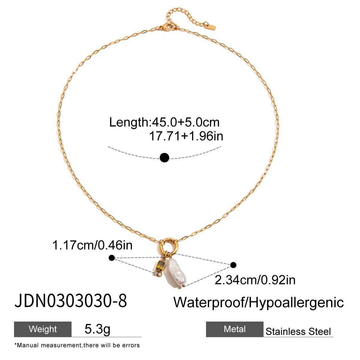 Multicolor Gem - adorned Freshwater Pearl Necklaces