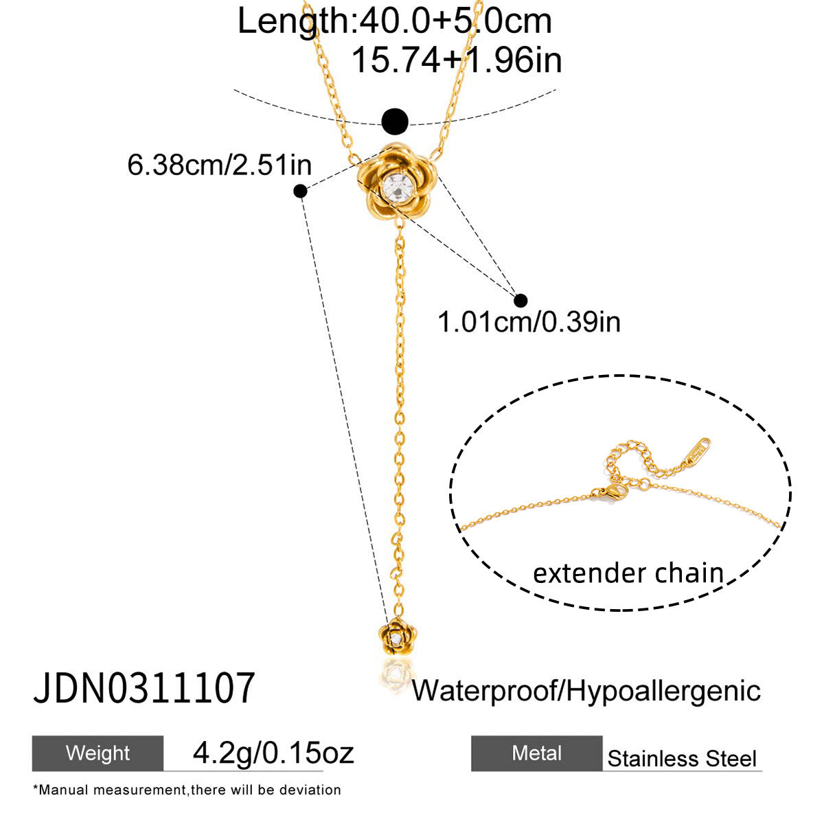 Layered Celestial Necklace Set - Gold - Diamond - Accent