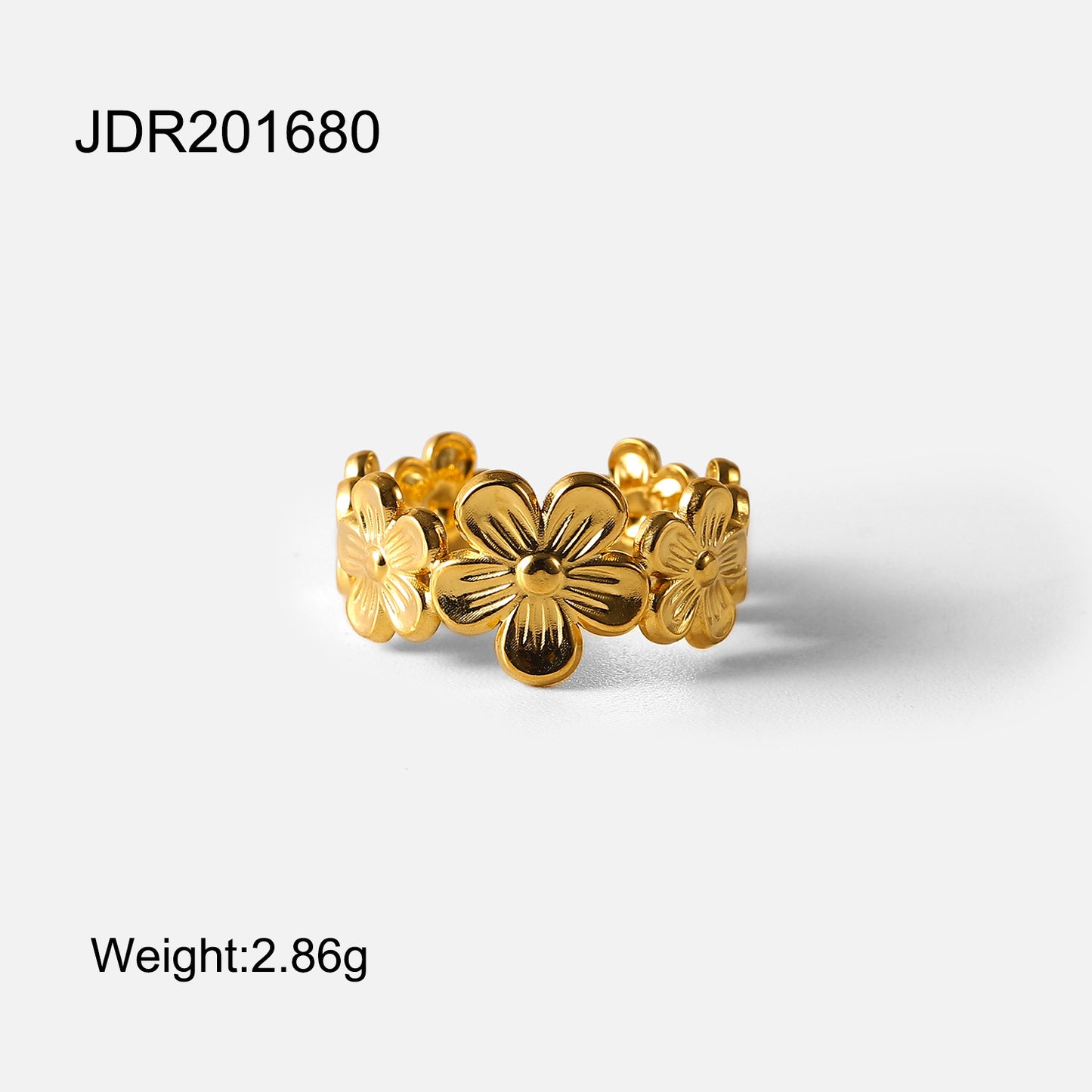 Stackable Rings Set – Textured, Geometric & Floral Designs for Women