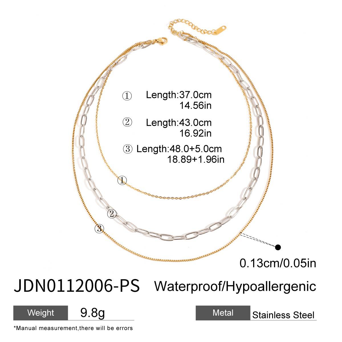 Layered Gold Necklaces Set - Stylish Chain Jewelry for Women