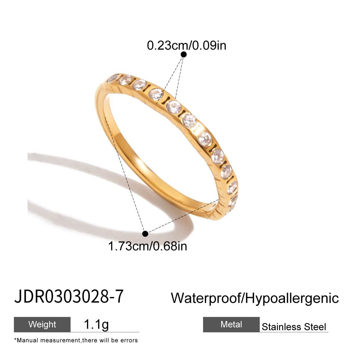 Multi-Ring Set – Diamond & Heart Shaped Stackable Rings for Women