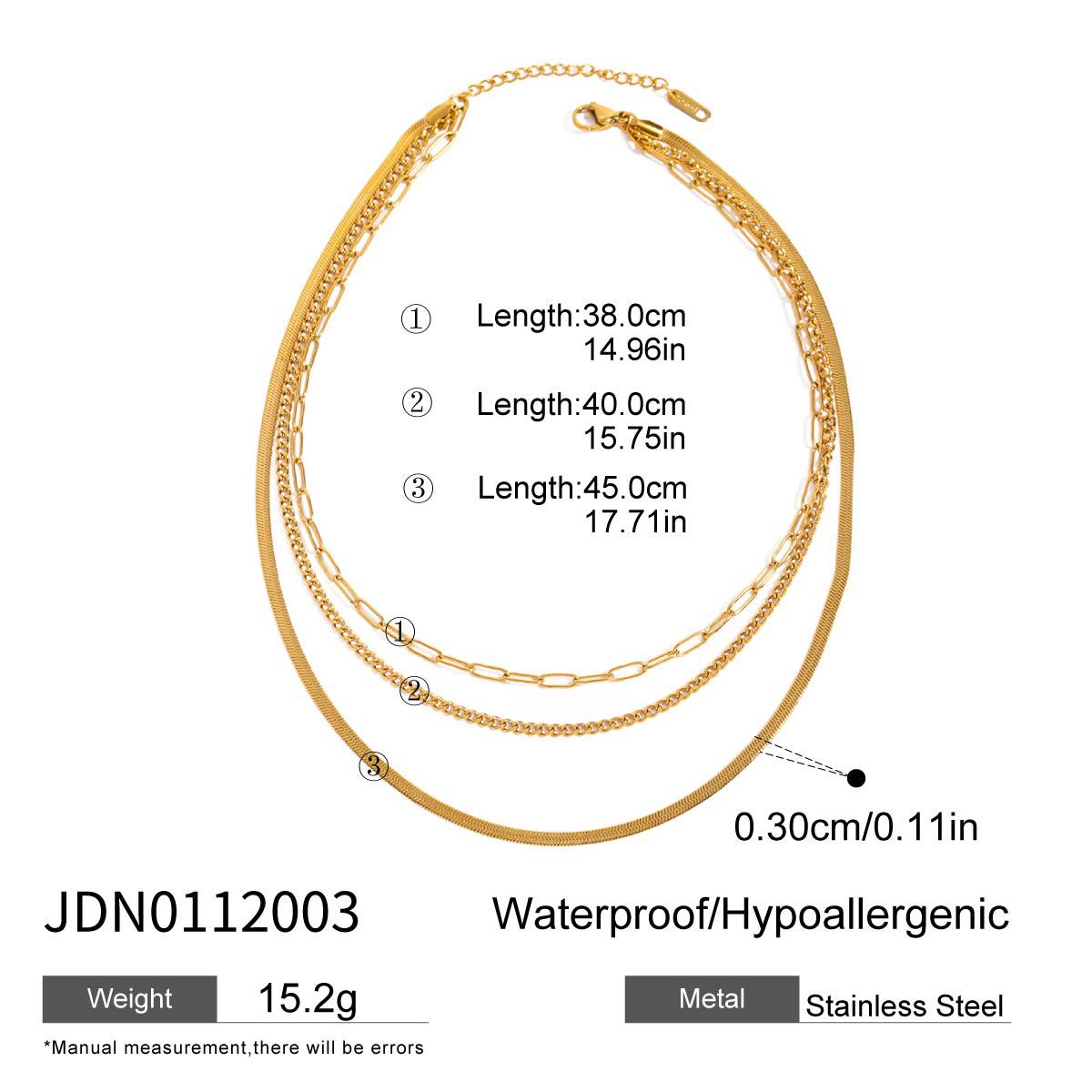 Layered Gold Necklaces Set - Stylish Chain Jewelry for Women