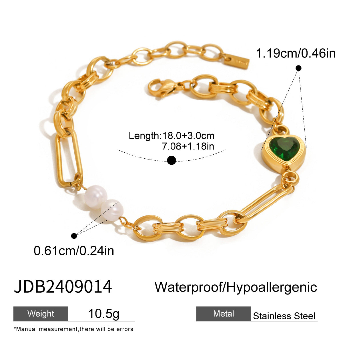 Layered Bracelet Set with Starfish, Seashell & Green Gemstones – Beach Resort Style