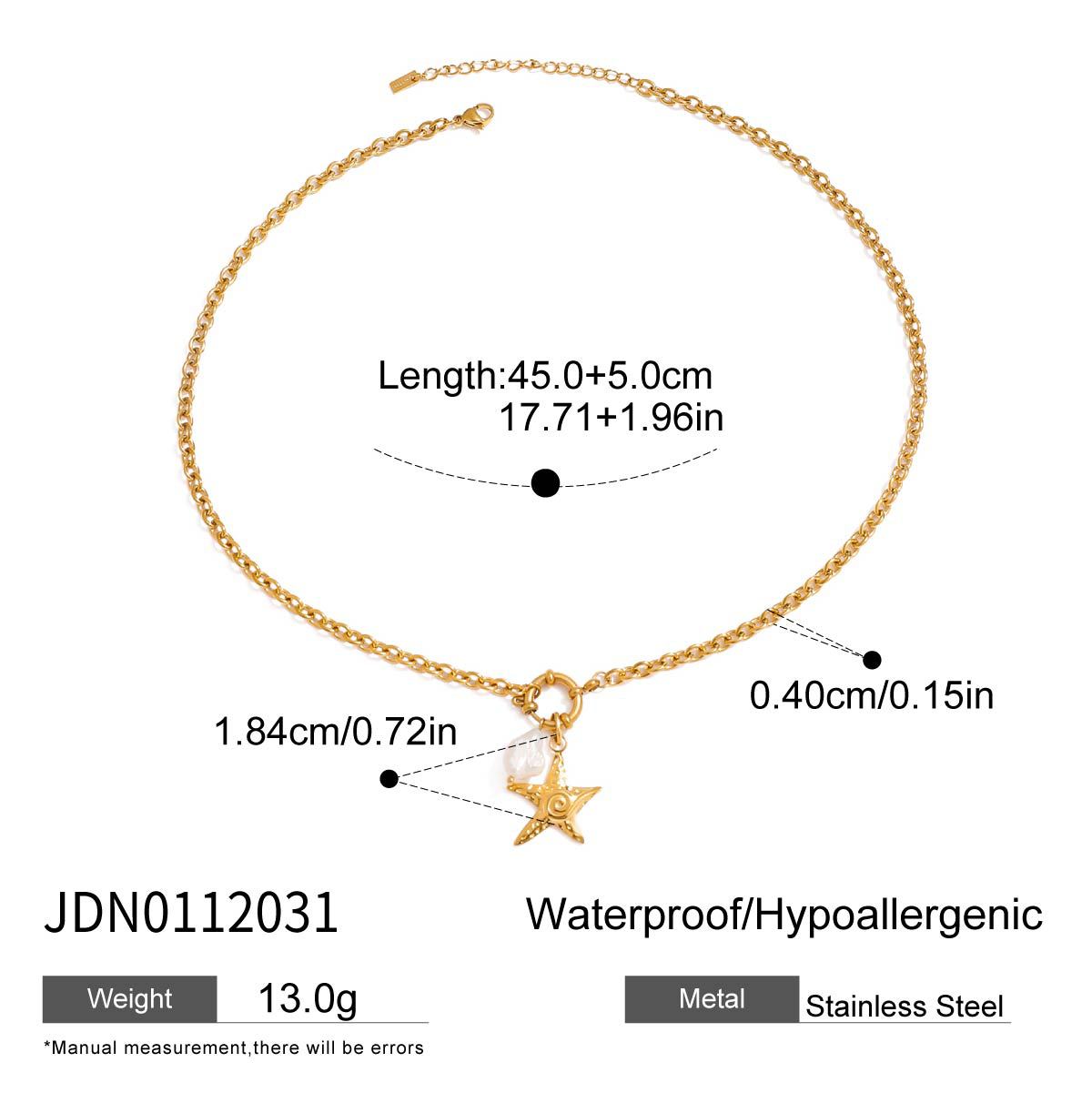 Stainless Steel Nautical Necklace