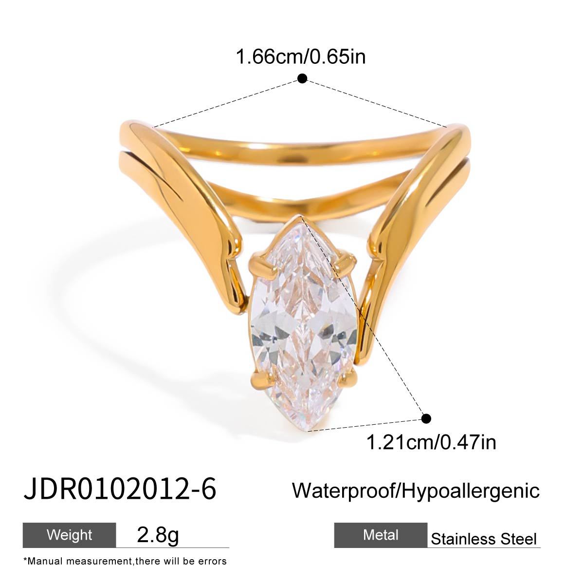 Gold-Tone Stackable Ring Set – Twisted, Snake, Bow Designs with Crystal Accents