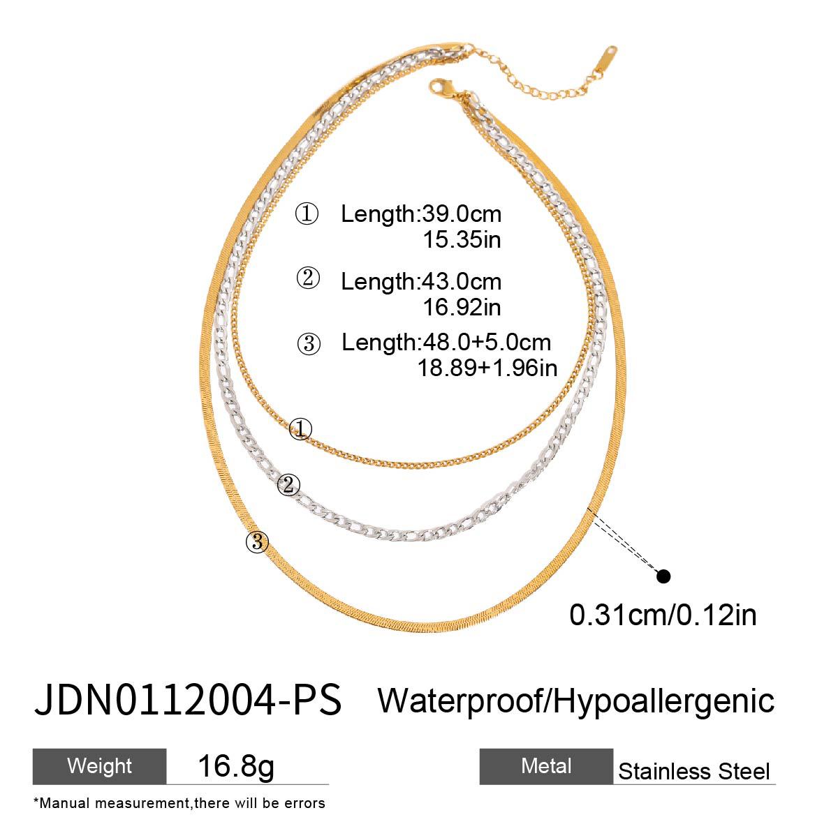 Layered Gold Necklaces Set - Stylish Chain Jewelry for Women