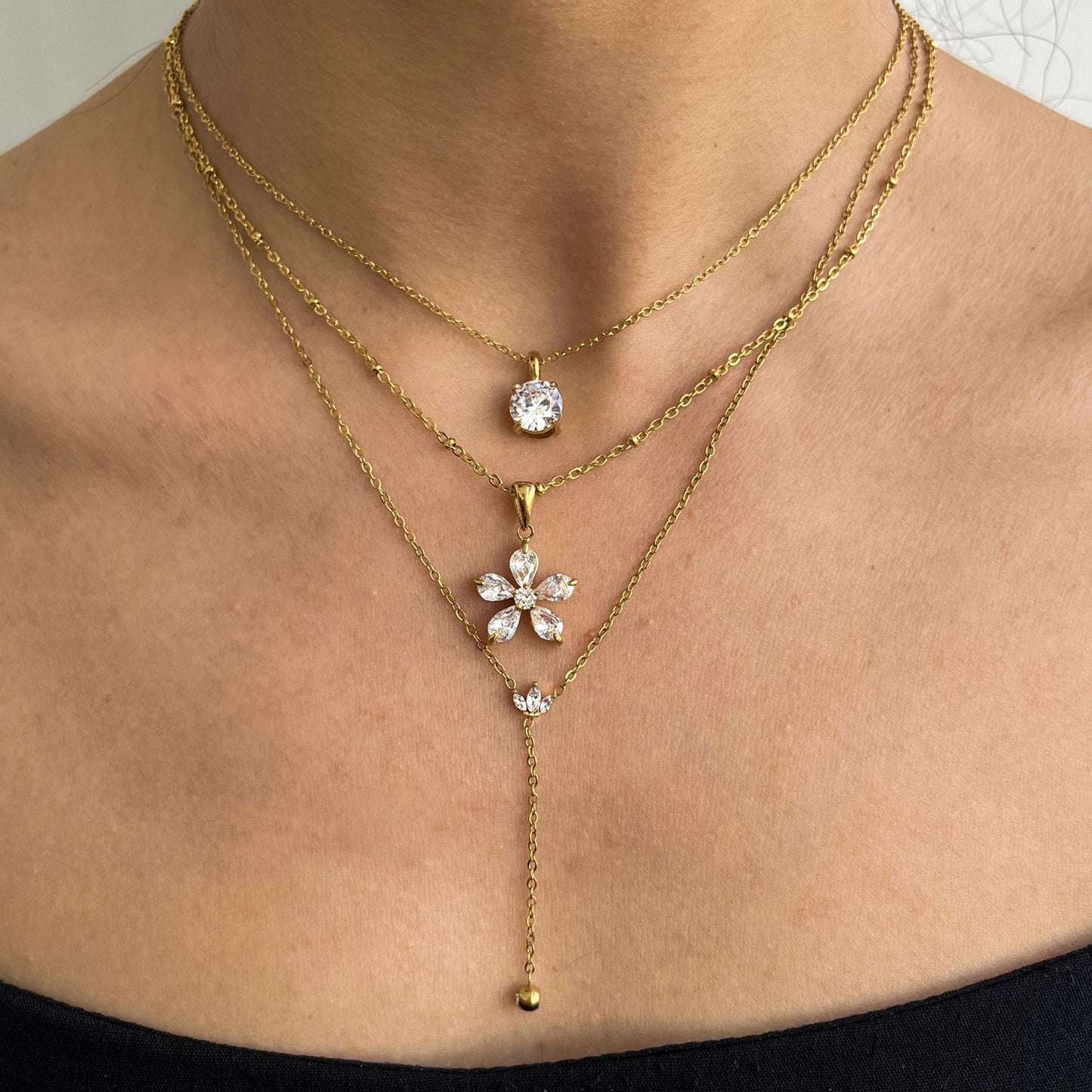Solitary Diamond Pendant Necklace -- Exquisite and Elegant Jewelry