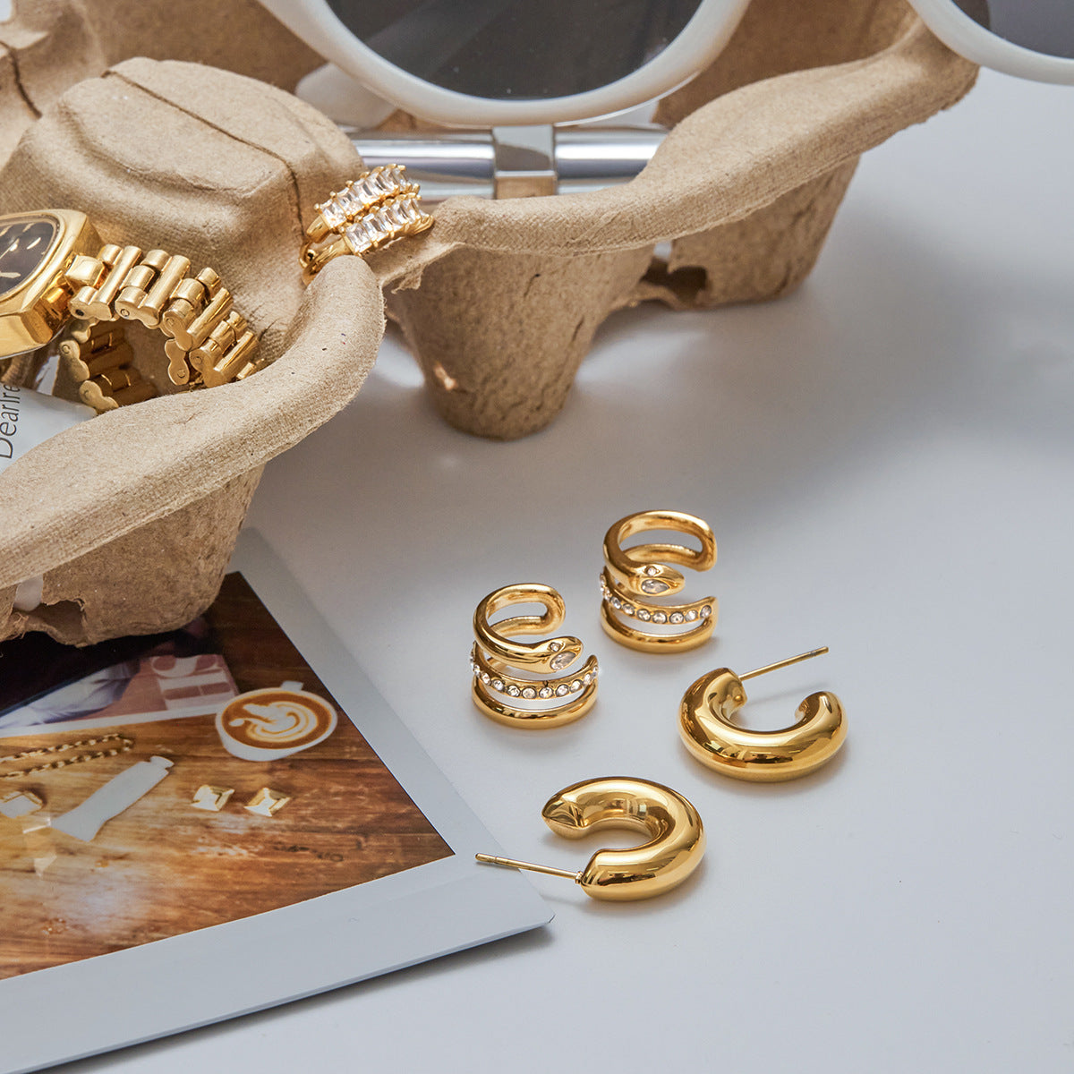 Hypoallergenic Stainless STeel Earrings