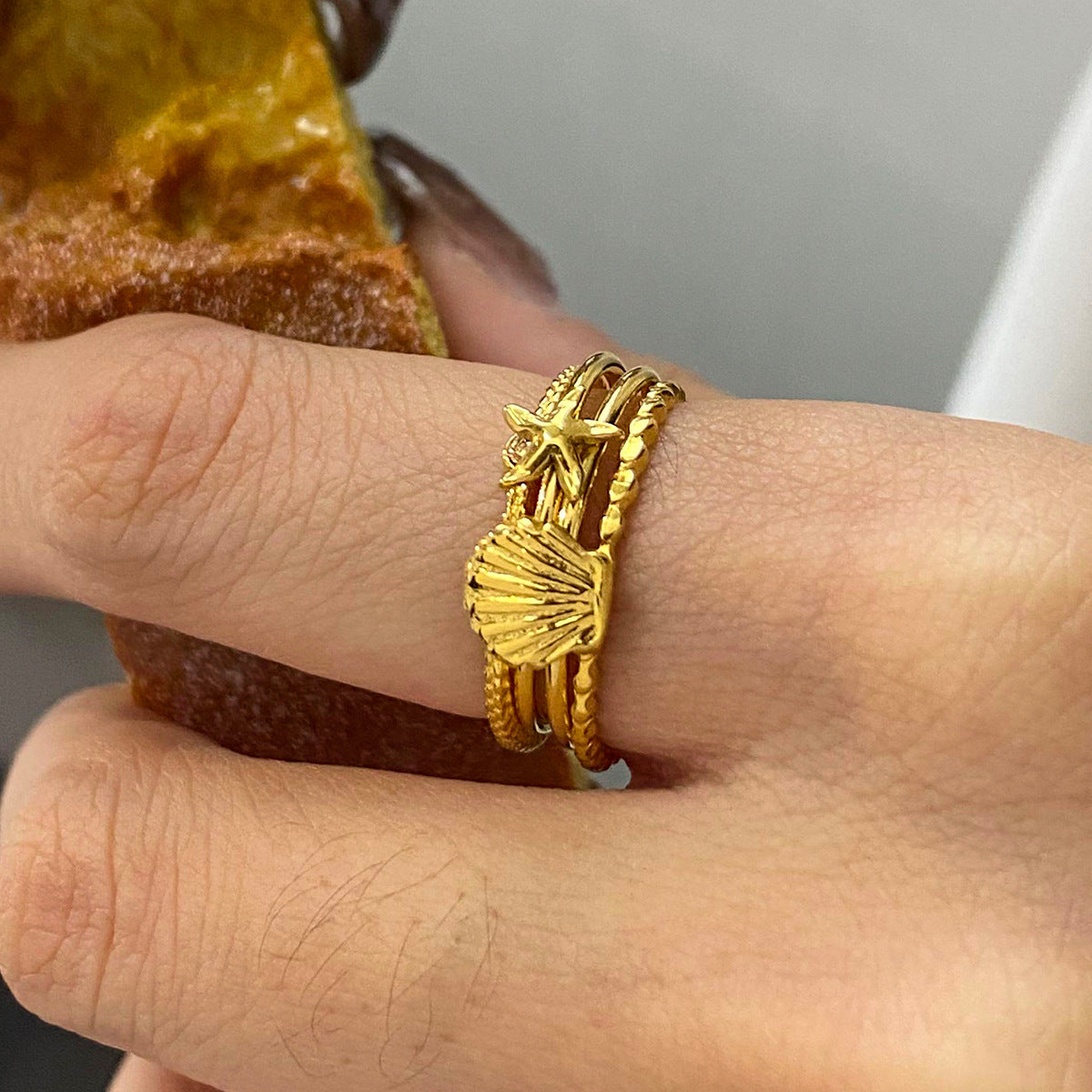 Boho Stackable Rings – Sunburst, Heart & Geometric Designs, Adjustable Open Band Fashion Jewelry for Women