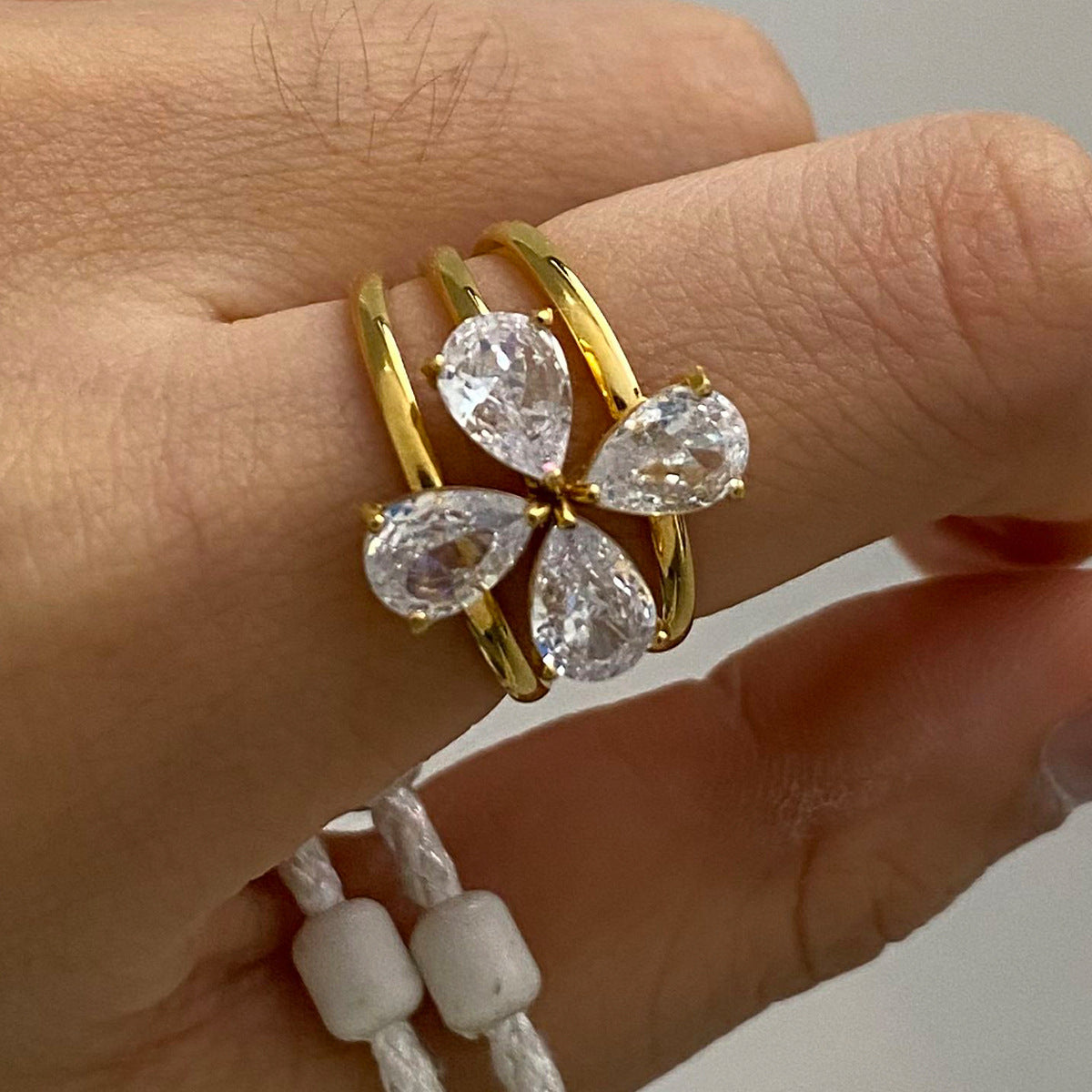Boho Stackable Rings – Sunburst, Heart & Geometric Designs, Adjustable Open Band Fashion Jewelry for Women