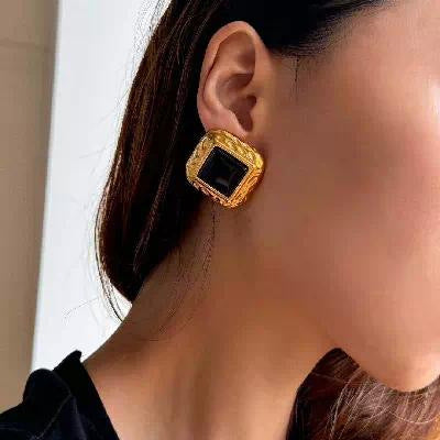 Vintage-style Stainless Steel Earrings