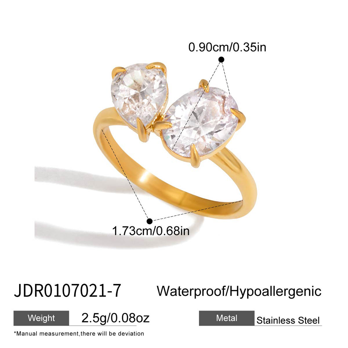 Diamond Stackable Rings – Three-Stone, Eternity & Open Ring Set for Women