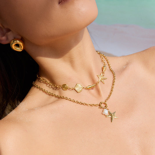 Stainless Steel Nautical Necklace