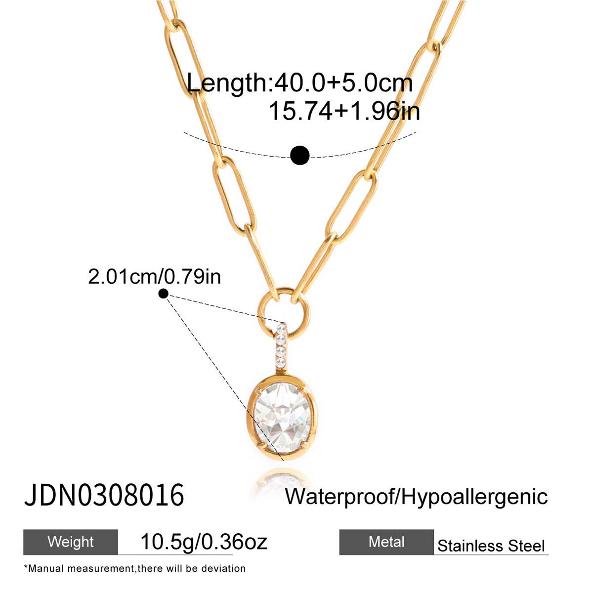 Solitary Diamond Pendant Necklace -- Exquisite and Elegant Jewelry