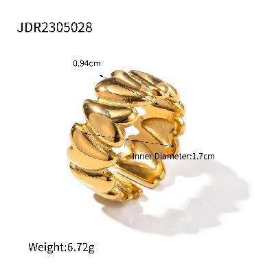 Stackable Rings Set – Textured, Geometric & Floral Designs for Women