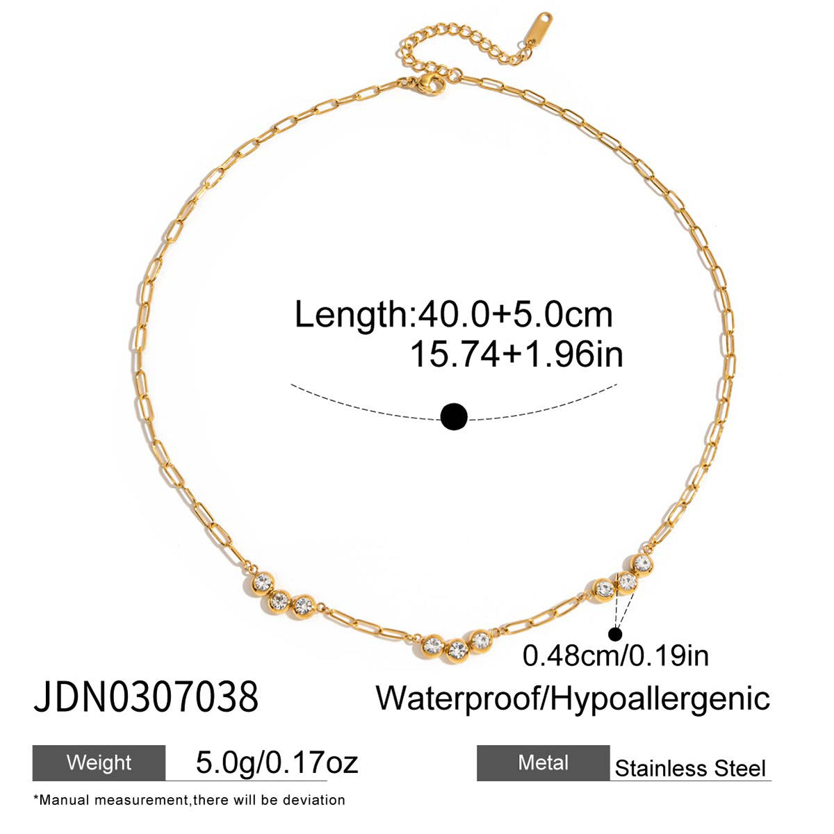 Delicate Flower - Shaped Diamond Necklace for Women