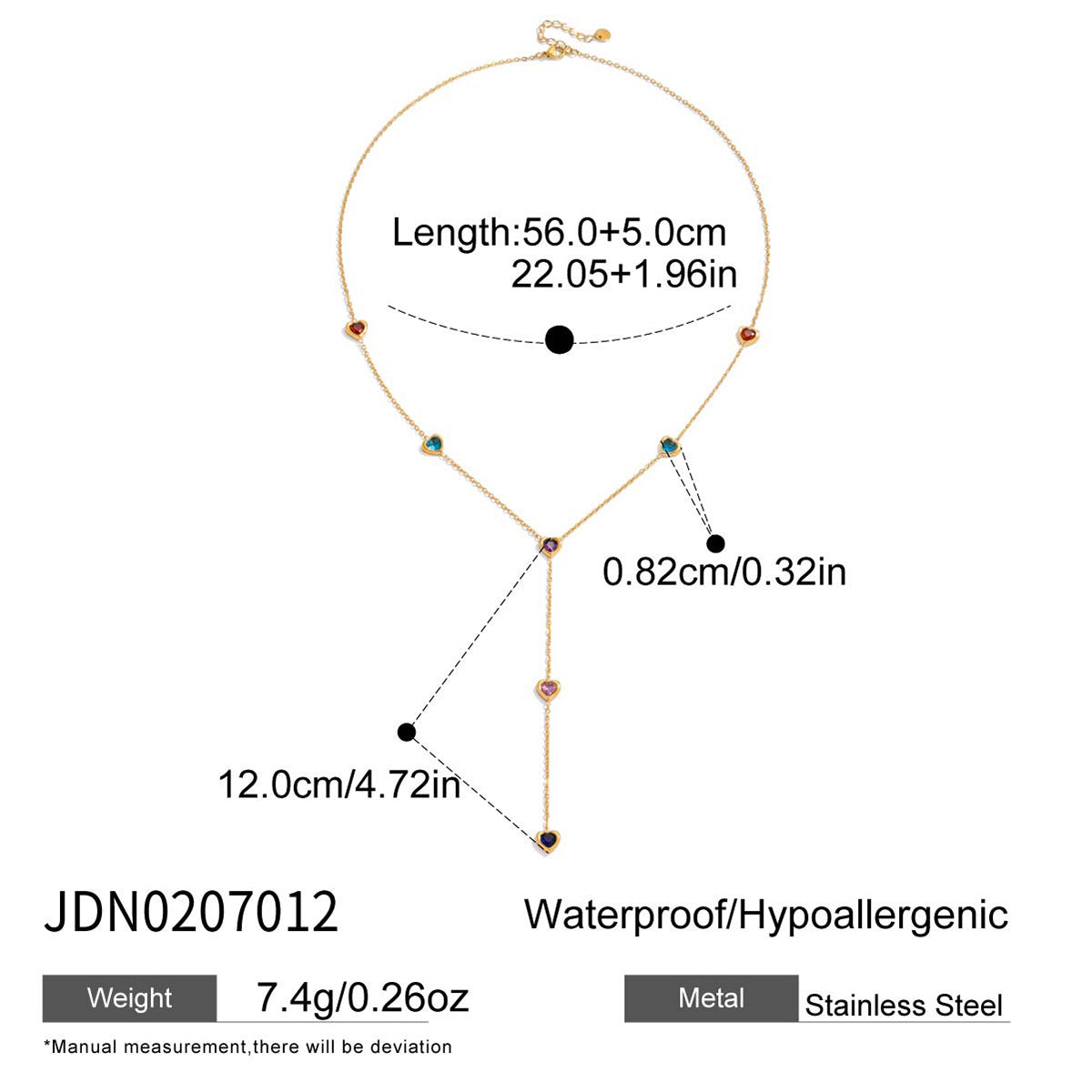 Multi - charm Dangling Necklaces | Delicate Gold - toned Jewelry