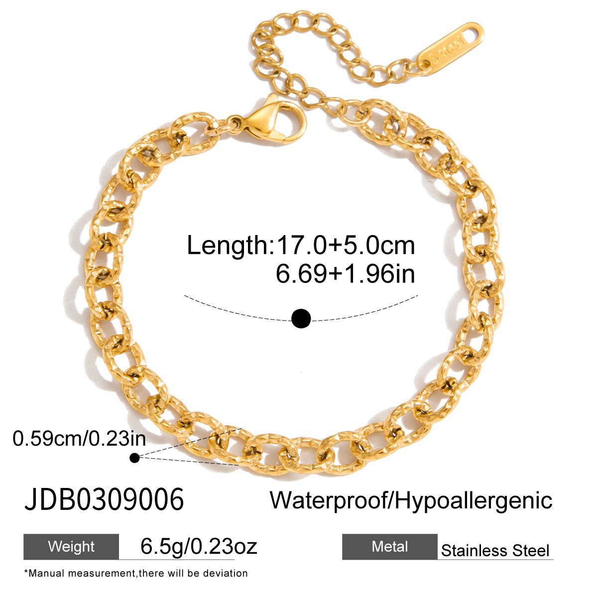 Gold Owl Charm Bracelet – Vintage Chain with Enamel & Crystal Details