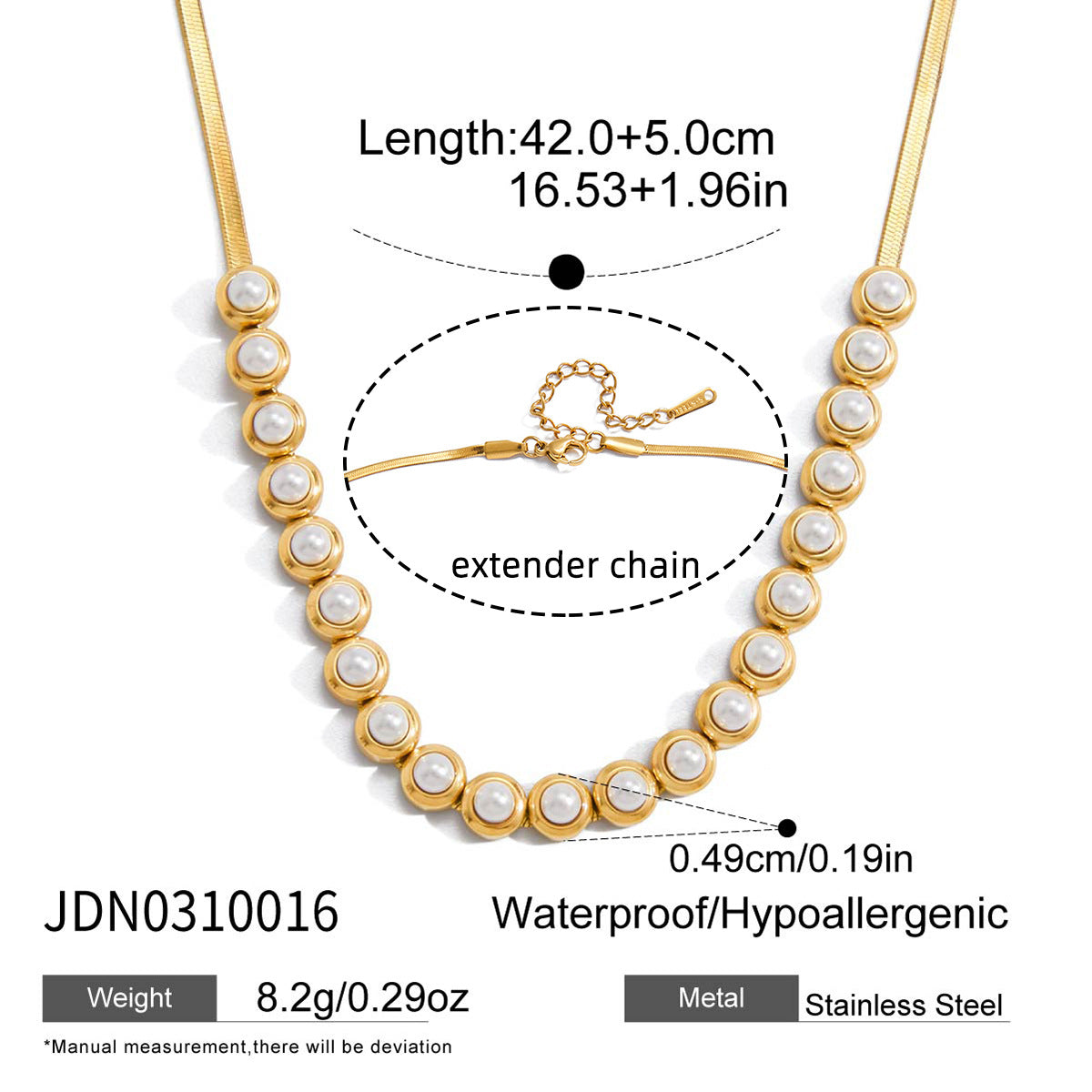 Multi - Layered Necklaces with Pearl - Charming Stackable Jewelry