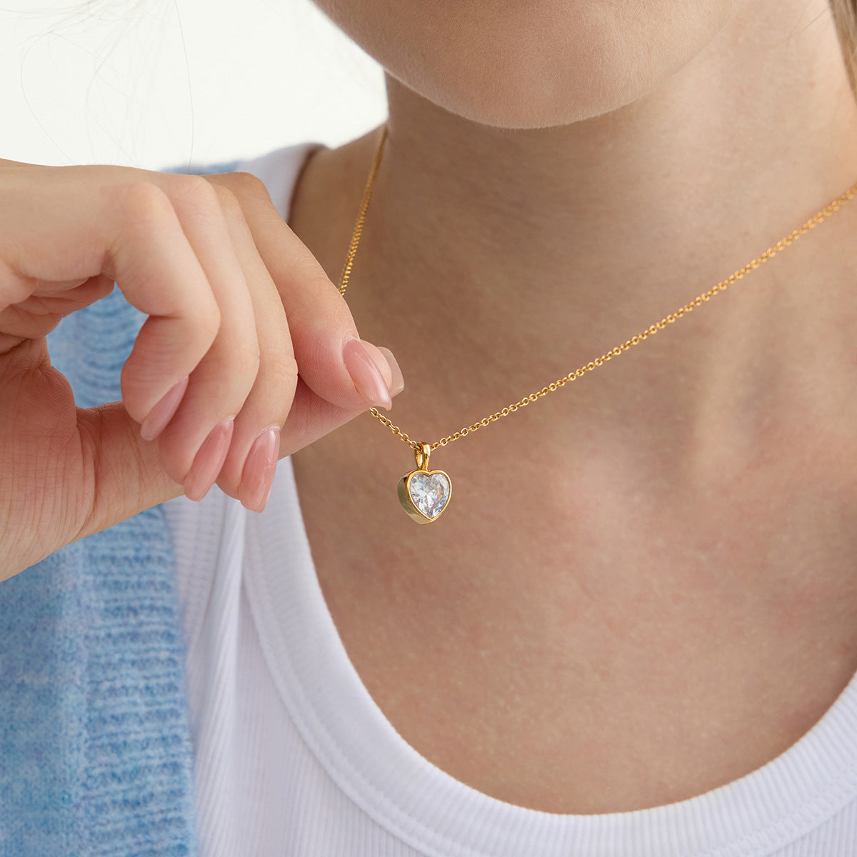 Solitary Diamond Pendant Necklace -- Exquisite and Elegant Jewelry
