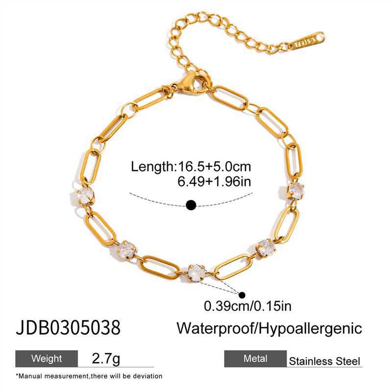 Gold Layered Chain Bracelet Set – Wide Bangle, Crystal & Diamond-Accent Bracelets for Women
