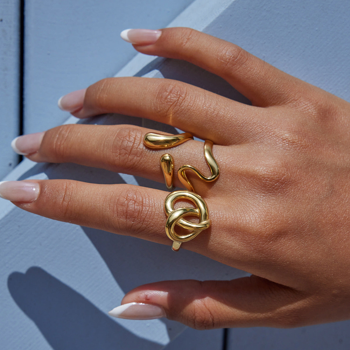 Titanium Steel Love Ring