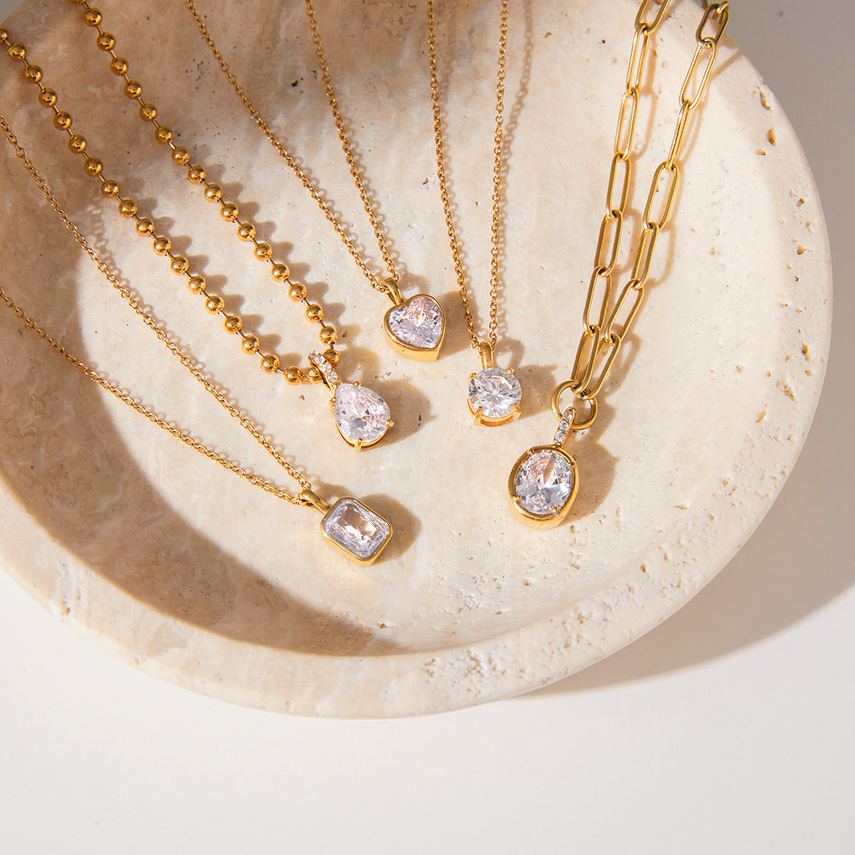 Solitary Diamond Pendant Necklace -- Exquisite and Elegant Jewelry