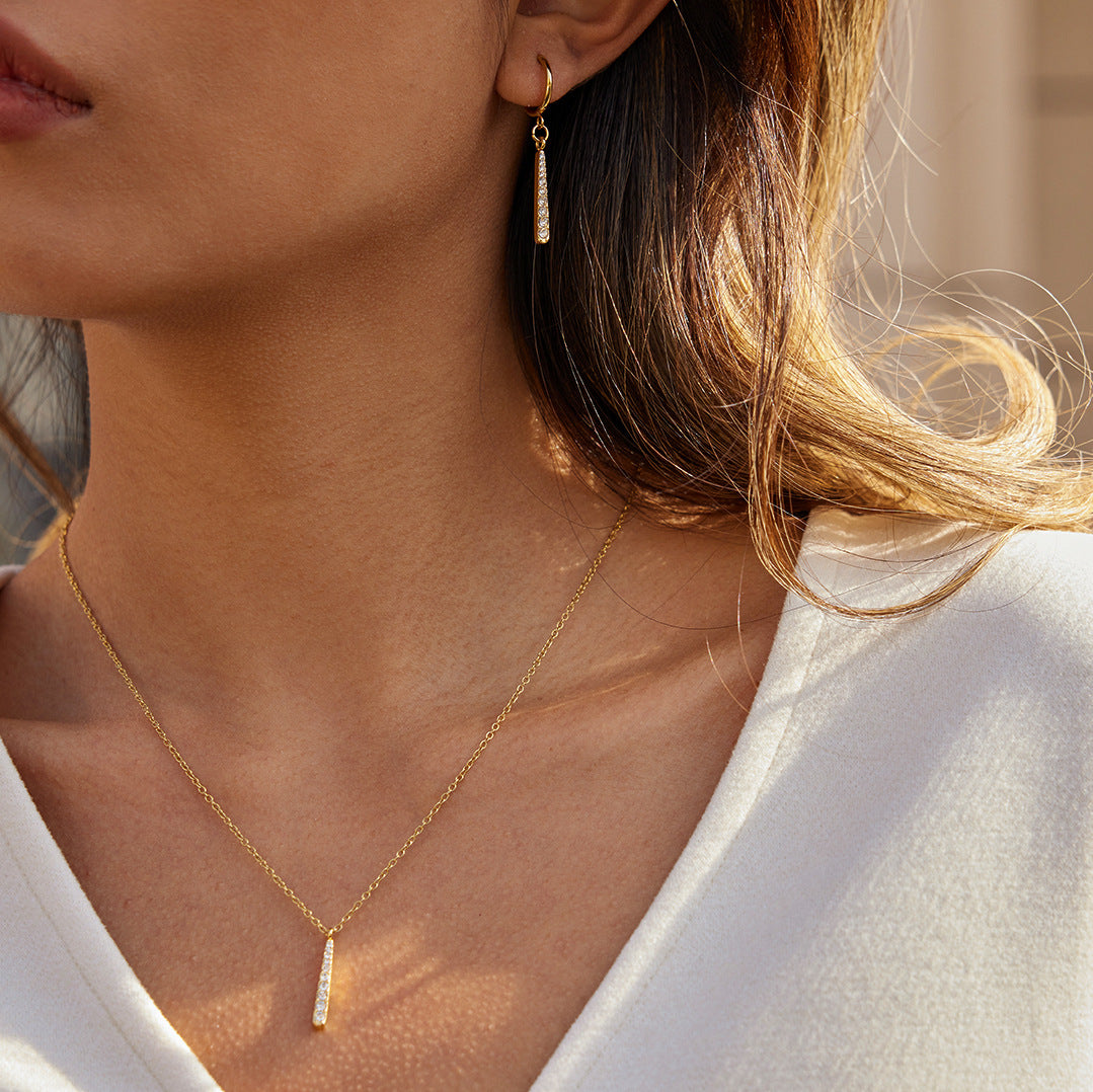 Multi - Layered Diamond - Studded Necklaces for Women