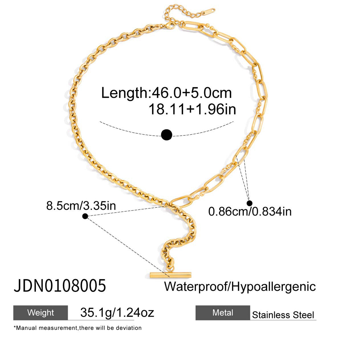 Dainty Gold Y - Necklace for Women | Elegant Layering Jewelry